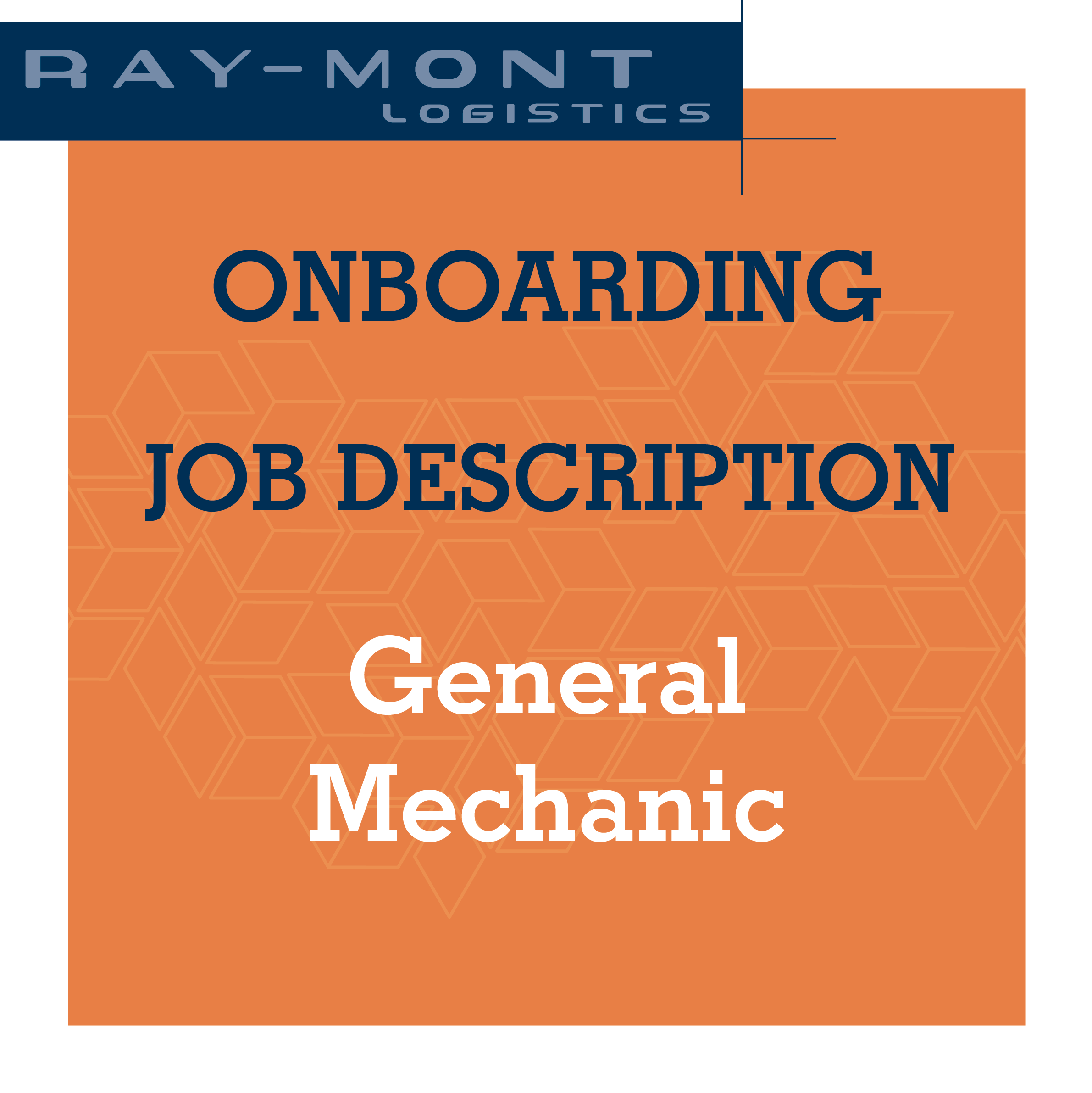 Job Description - General Mechanic