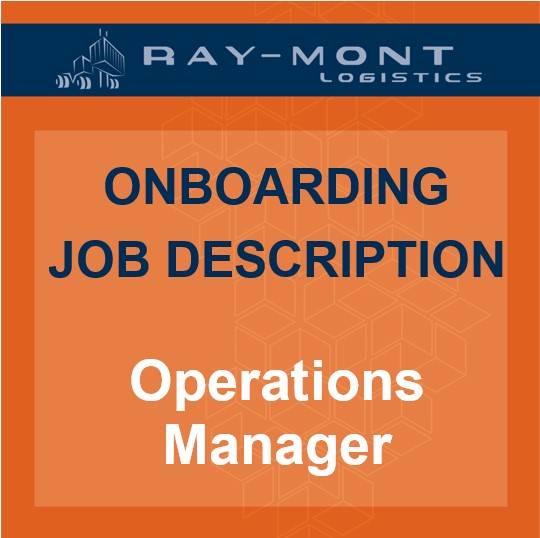 Job Description - Operations Manager