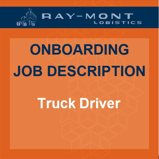 Job Description - Truck Driver
