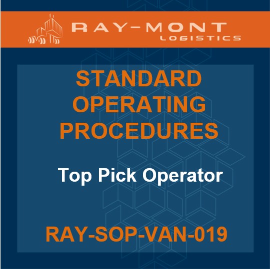 RAY-SOP-VAN-019 Top Pick Operator