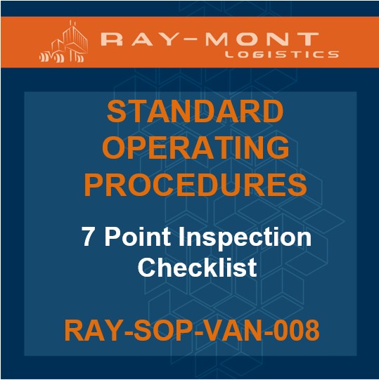 RAY-SOP-VAN-008 7 Point Inspection Checklist
