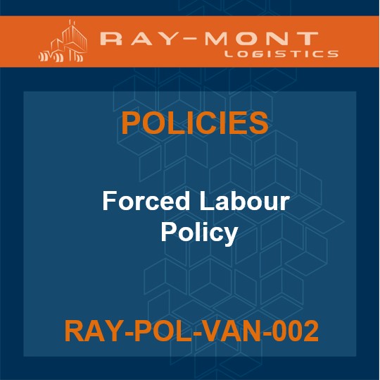 RAY-POL-VAN-002 Forced Labour Policy